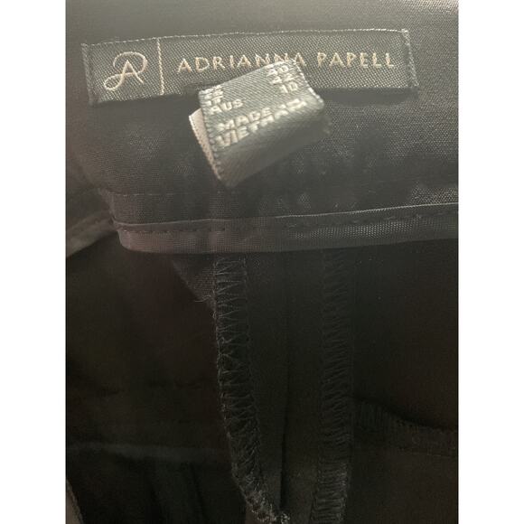 Adrianna Papell Black Pants - Size 6 - Picture 3 of 4